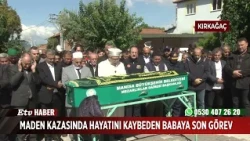 Final farewell to a father who lost his life in the mining accident