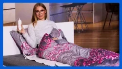 Lina presents cozy electric blankets and hot water bottles for cold days @PEARL-TV