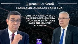 Scandalul ambasadoarei SUA. Cristian Diaconescu avertizează asupra unor reacții în lanț