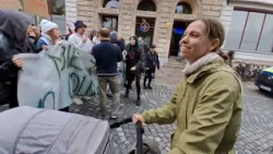 05.10.2024 Shod proti in protishod za splav na Prešernovem trgu