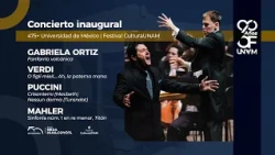 OFUNAM Tercera temporada 2026 | Reapertura de Sala Nezahualcóyotl | Arturo Chacón | Gabriela Ortiz
