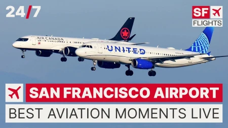 San Francisco International Airport Plane Spotting