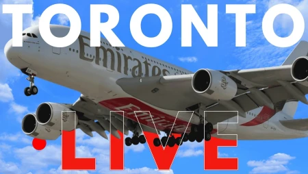 Toronto Pearson Airport Live Plane Spotting
