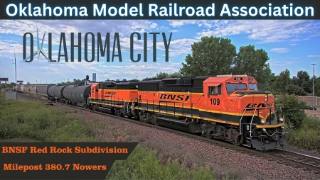 Oklahoma City Train Cam at BNSF Red Rock Subdivision